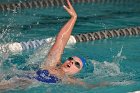 Swimming vs Babson  Wheaton College Swimming vs Babson College. - Photo By: KEITH NORDSTROM : Wheaton, Swimming, Babson